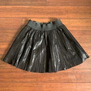 Parker metallic skirt